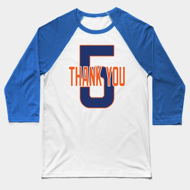 New York LYFE Thank You 5! Baseball T-Shirt by OffesniveLine